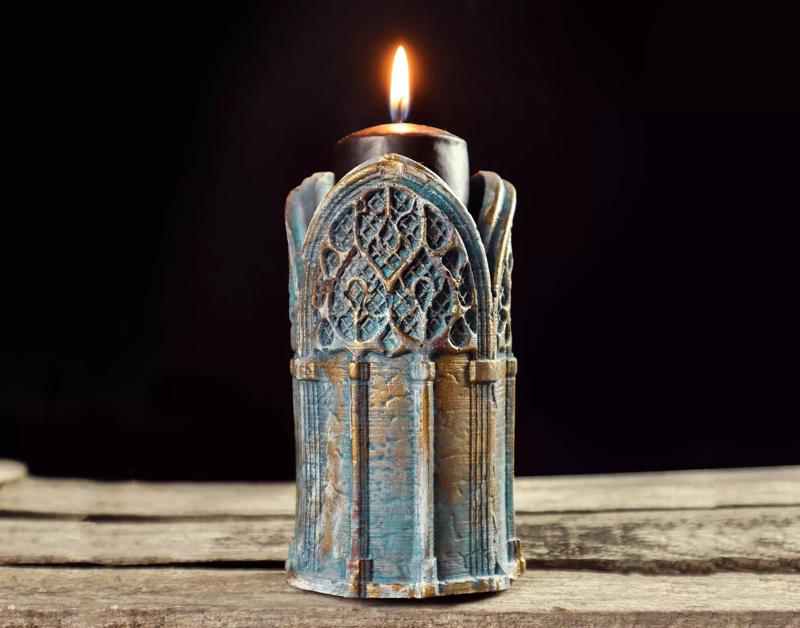Gothic Candle Holder
