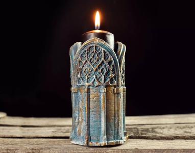 Gothic Candle Holder