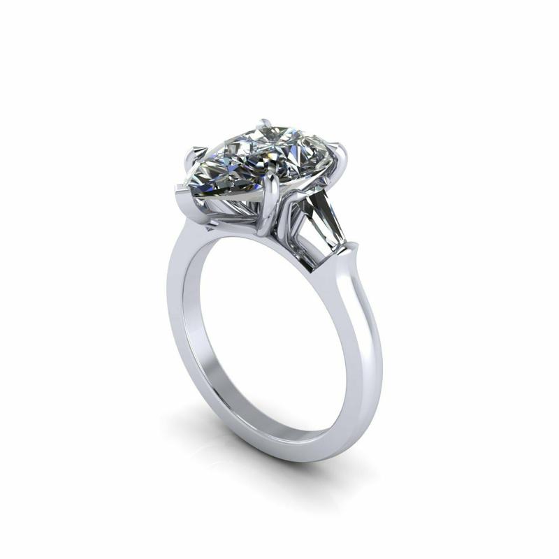 Pear Diamond Ring R3