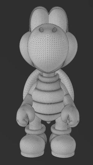 SUPER MARIO - KOOPA TROOPA - 3D PRINT FILE
