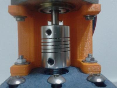 CNC Z axis motor holder