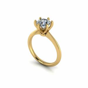 Tiffany Solitaire Wedding Ring R5