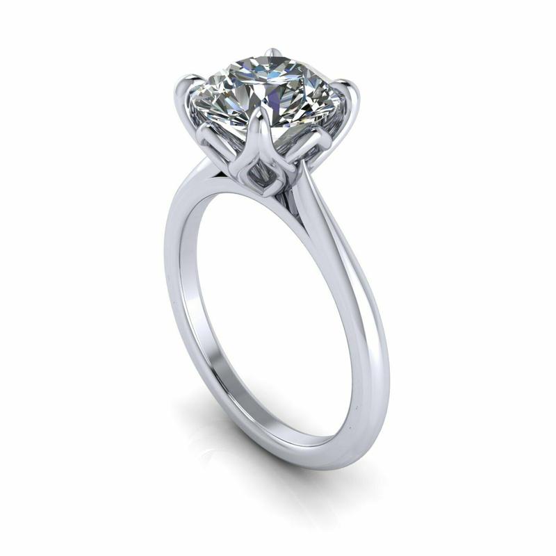 Tiffany Solitaire Diamond Ring R1