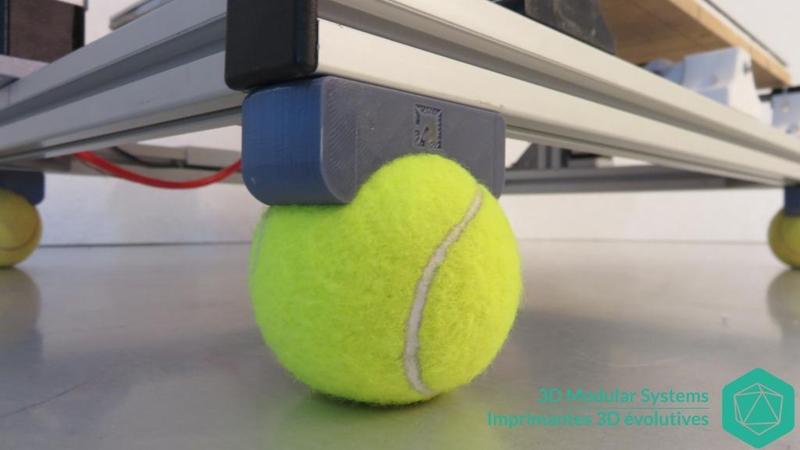 Scalar - Tennis ball damper feet