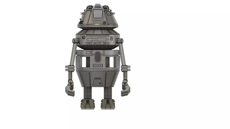 star wars  DD-EC droid jedi surviver
