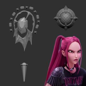 Kpop Demon Hunters MIRA ACCESSORIES  first outfit