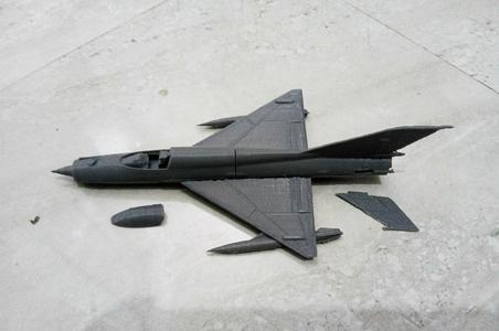 MiG-21 SCALE 1:72 PRINTABLE STL FILES