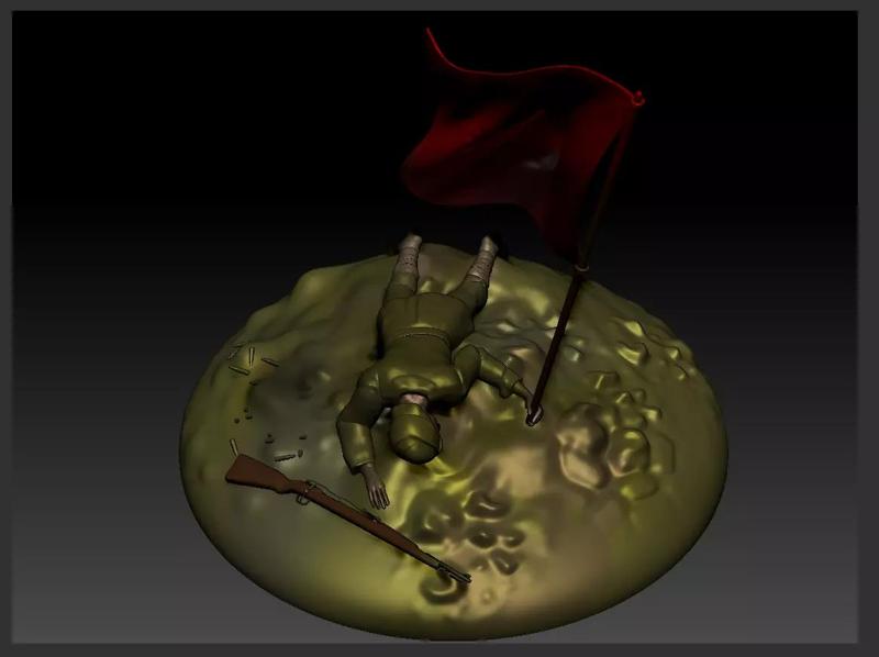 Turkish Martyr Soldier