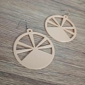 Earrings Reunion Island flag 974