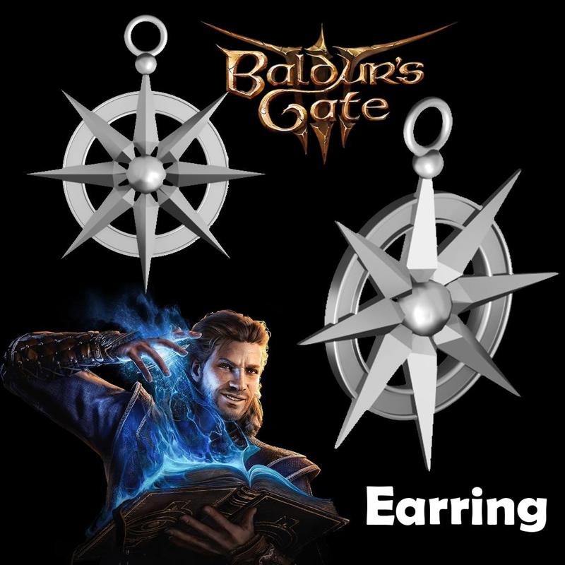 Game Accurate Gale Earring - Baldur's Gate 3