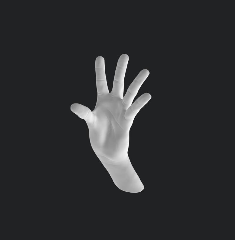 HAND OUTSTRETCHED