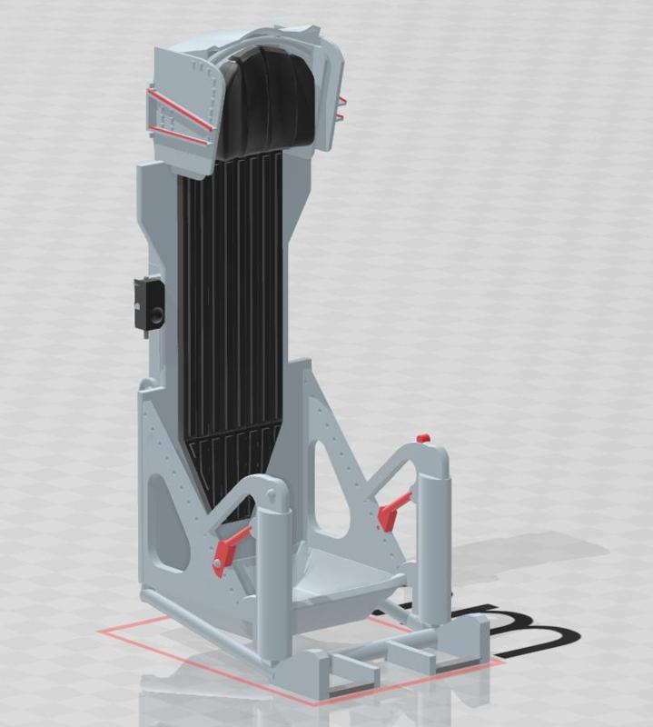 KK-2 Ejection Seat 1/72 Scale