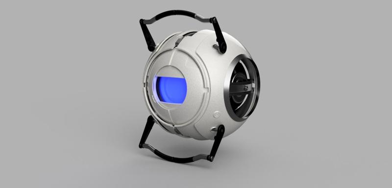 Portal - Animatronic Weathley - 3D Model