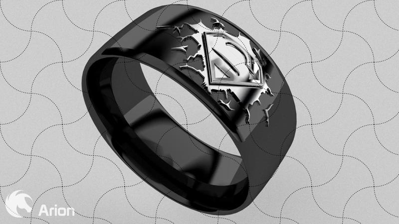 Fine Jewelry, Superman Ring