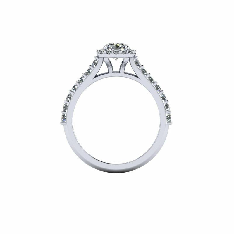 Pav Set Wedding Ring R2