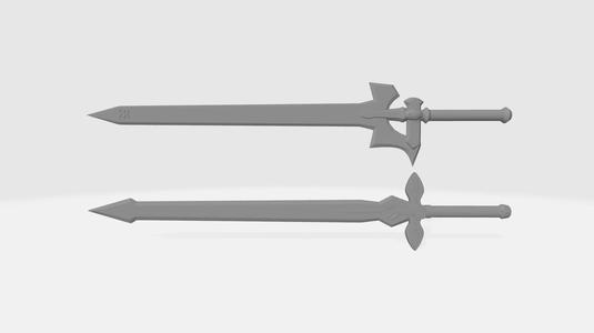 Elucidator and Dark Repulser of kirito