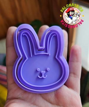 Cortador cara conejo pascua