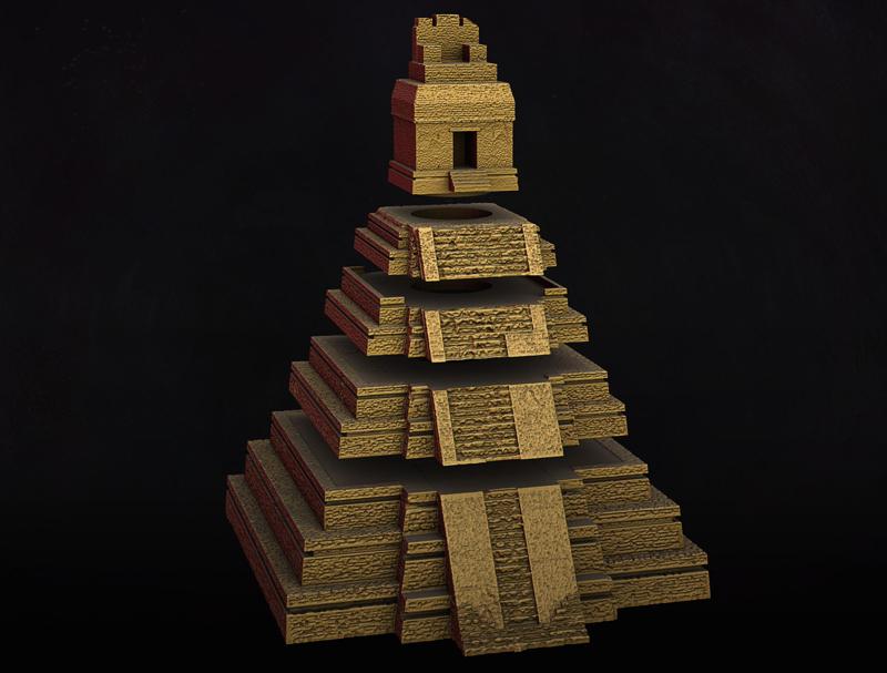 Tikal in parts