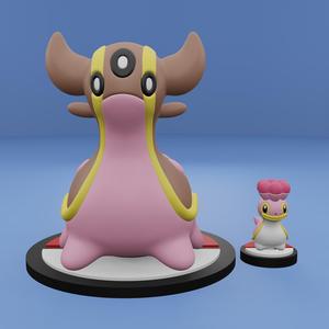 Pokemon No. 422-423 Shellos, Gastrodon (West Sea)