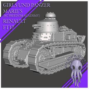 Girls und Panzer Marie's (BC Freedom) FT17