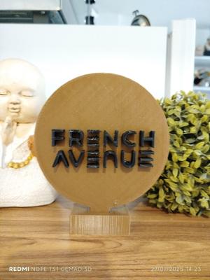 French Avenue Poster