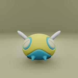 Pokemon No. 206 Dunsparce