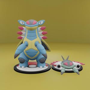 Pokemon No. 347, 348 Anorith, Armaldo