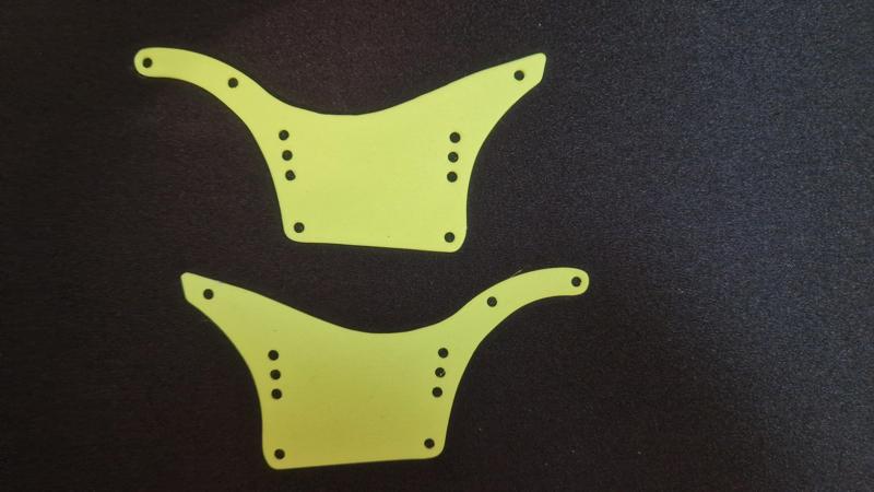 Bully 2 RC4WD MOA panneau  / panel lateral lexan replacement bully2