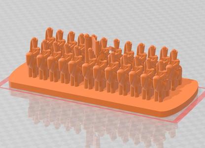 3MM FRENCH CAVALRY - CHASSEUR SQUADRON (30MM BASE)