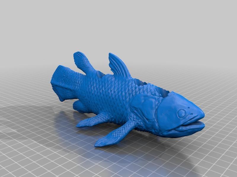 Coelacanth Pen Holder