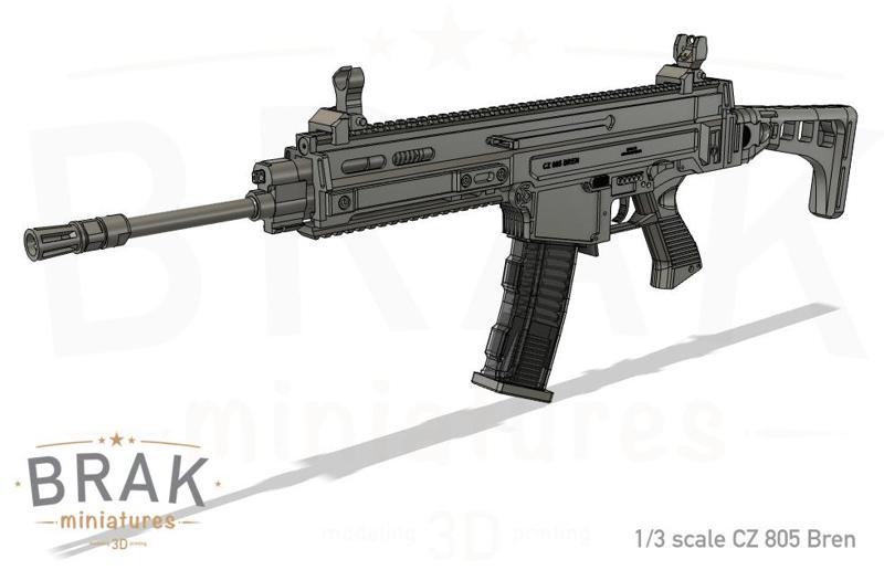 CZ 805 Bren 1/3 scale miniature