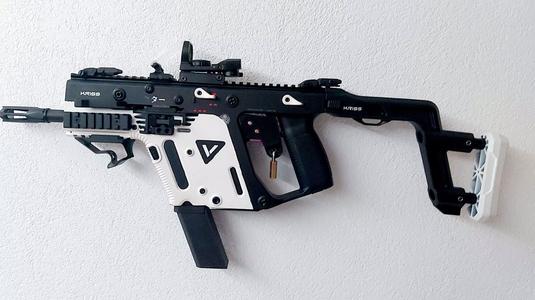 Airsoft Krytac Kriss Vector Wall Mount and Trigger Lock
