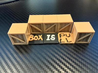 Box Is Pull Text
