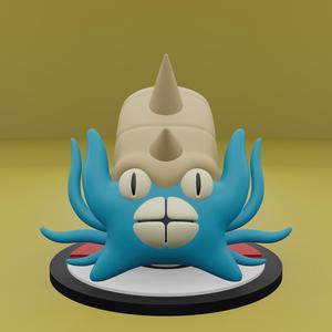 Pokemon No. 139 Omastar