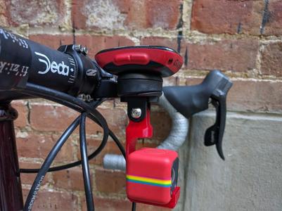 Polaroid Cube to GoPro (upside down) / Bar Fly Adapter