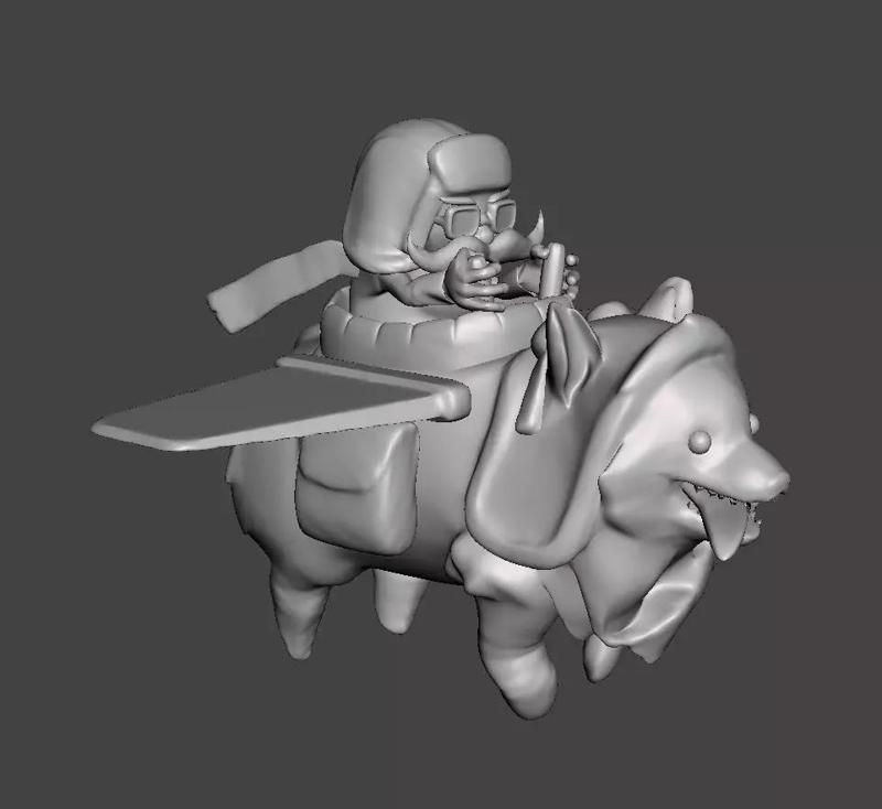 Corgi Corki  3D Model