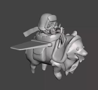 Corgi Corki  3D Model