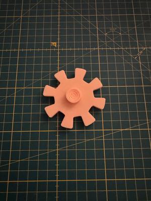 Gear-Shaped Fidget Spinner – 3D Printable Mechanical Stress Toy