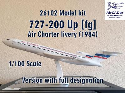 26102 Model kit Boeing 727-200 Up fg