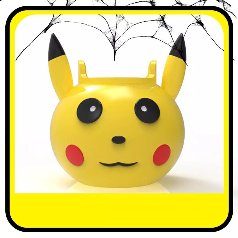 Caja de dulces para Halloween - pokemon pikachu