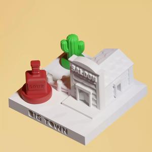 Mini City - Western - Hair of the Dog Saloon