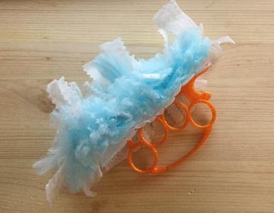 Knuckle Duster Swiffer Duster Handle Brass Knuckles