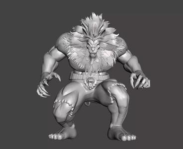Beast King One punch man 3D Model