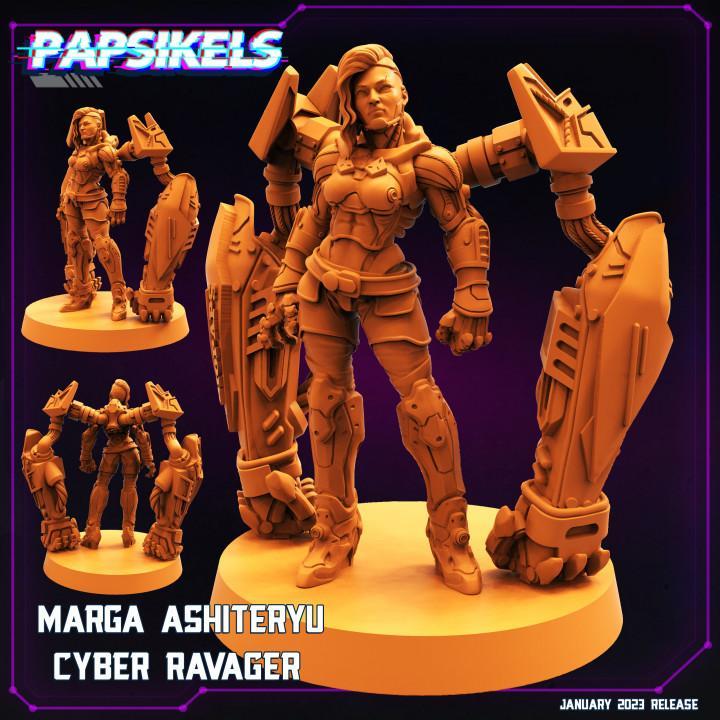 MARGA ASHITERYU CYBER RAVAGER