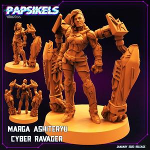 MARGA ASHITERYU CYBER RAVAGER