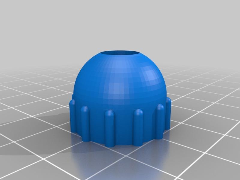 1/4th inch ball nut for Wanhao i3 Z Brace