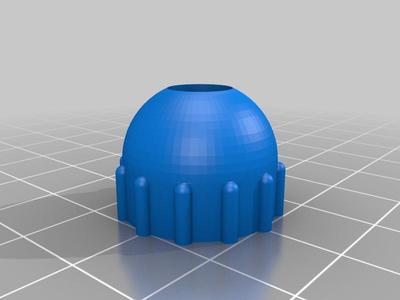 1/4th inch ball nut for Wanhao i3 Z Brace