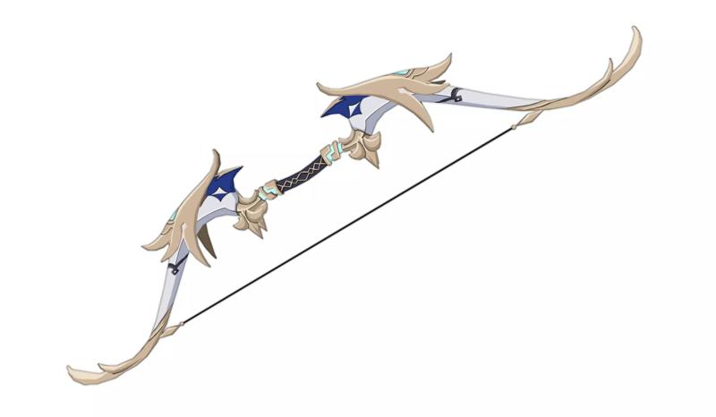 Favonius Warbow 3D Model - Genshin Impact Cosplay