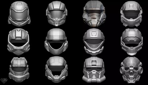 Halo Helmets set
