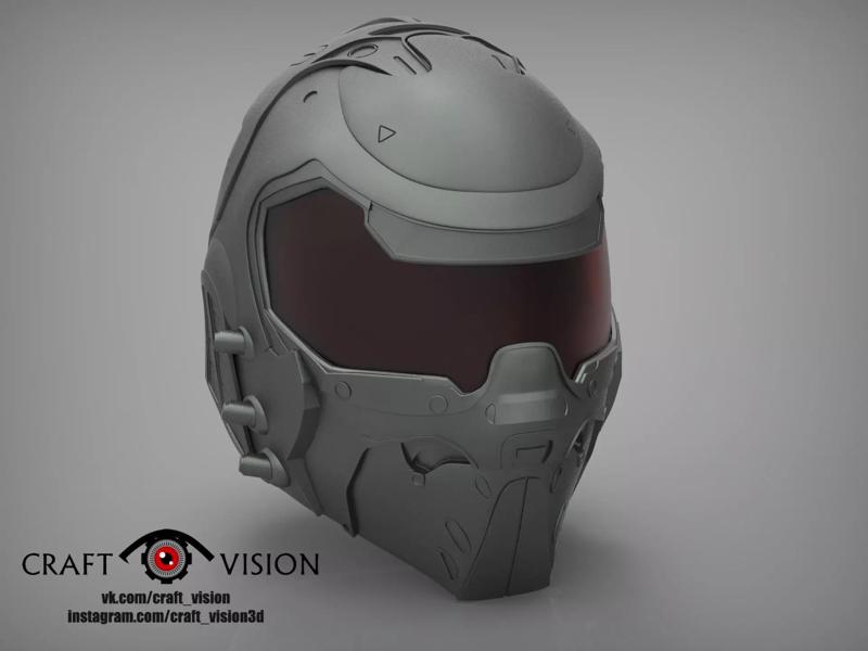 Doom girl Helmet
